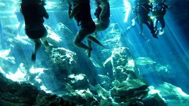 Cenote Chikin Ha México Snorkel no Cenote Chikin Ha
