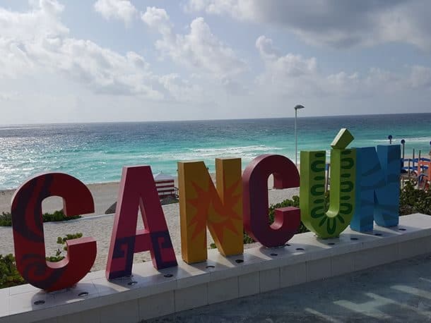 Playa Delfines Letreiro Cancún Playa Delfines Letreiro Cancún