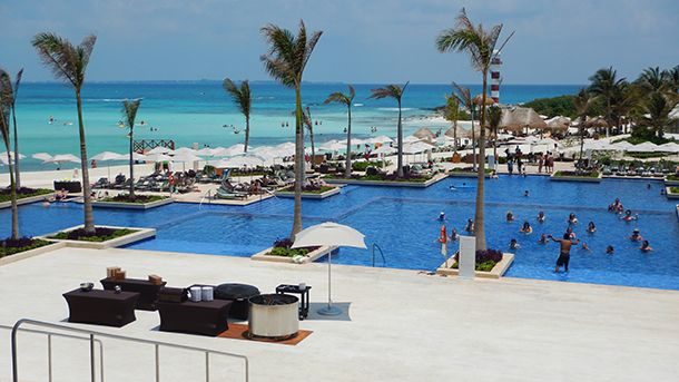 Piscina Norte Hyatt Ziva Cancún Piscina Norte Hyatt Ziva Cancún