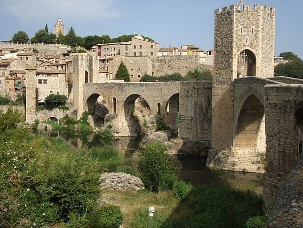 Besalú, Girona, Catalunha, Espanha Besalú, Girona, Catalunha, Espanha