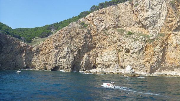 Costa del Montgrí Costa Brava Catalunha Espanha Costa del Montgrí Costa Brava Catalunha Espanha