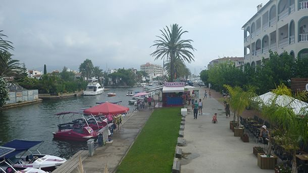 Empuriabrava, Costa Brava, Girona, Catalunha, Espanha Empuriabrava, Costa Brava, Girona, Catalunha, Espanha