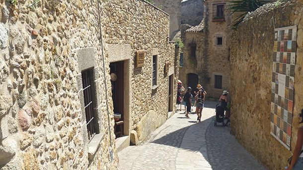 Pals, Girona, Catalunha, Espanha Pals, Girona, Catalunha, Espanha