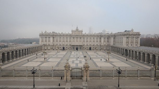 Fachada Palácio Real de Madrid Fachada Palácio Real de Madrid