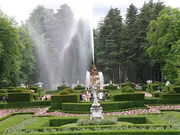 Fontes - Jardins - Palácio Real de La Granja de San Ildefonso Fontes - Jardins - Palácio Real de La Granja de San Ildefonso