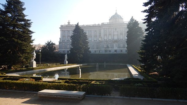 Jardines de Sabatini - Palácio Real de Madrid Jardines de Sabatini - Palácio Real de Madrid