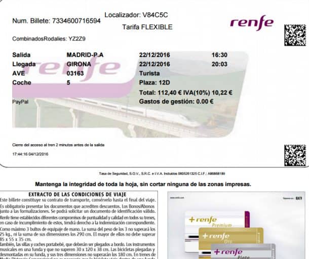 Passagem Trem Renfe Passagem Trem Renfe