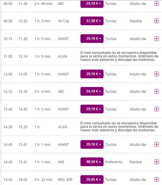 Trens Renfe Trens Renfe