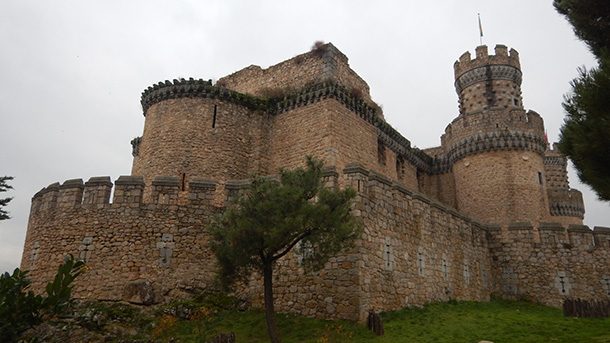 Castillo de Los Mendoza - Manzanares el Real - Madrid - Espanha Castillo de Los Mendoza - Manzanares el Real - Madrid - Espanha