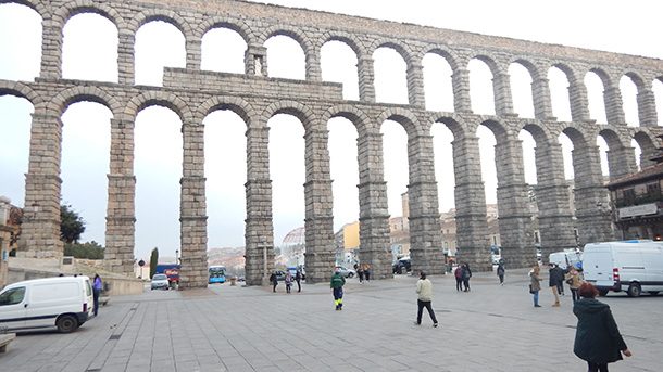 Aqueduto de Segóvia - Espanha Aqueduto de Segóvia - Espanha