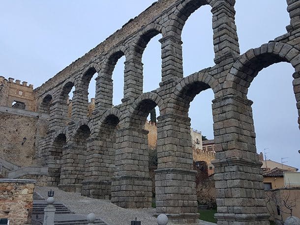 Aqueduto de Segóvia - Espanha Aqueduto de Segóvia - Espanha