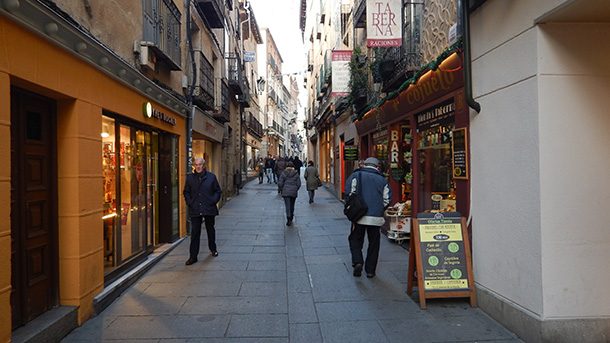 Calle Real - Segóvia - Espanha Calle Real - Segóvia - Espanha