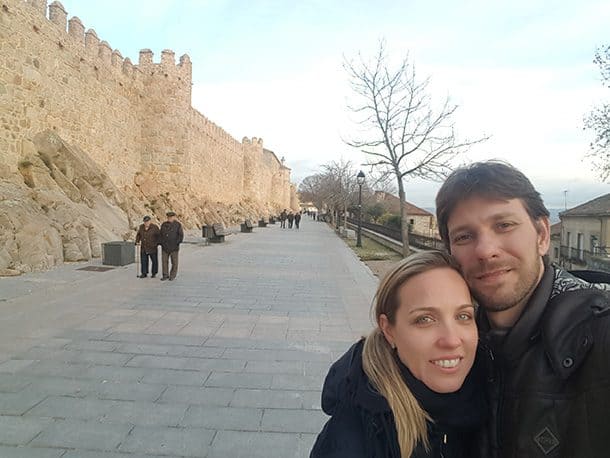 Paseo del Rastro - Ávila - Espanha Paseo del Rastro - Ávila - Espanha