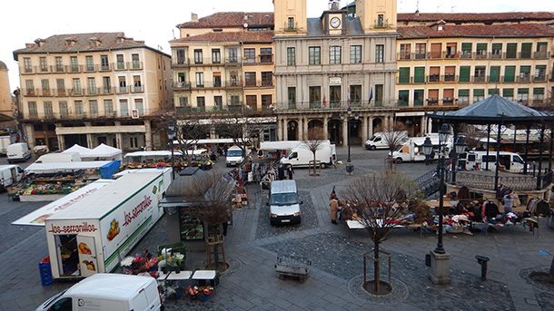 Plaza Mayor - Segóvia - Espanha Plaza Mayor - Segóvia - Espanha