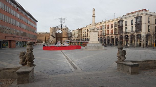 Plaza del Mercado Grande - Ávila - Espanha Plaza del Mercado Grande - Ávila - Espanha