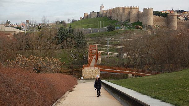 Rio Adaja - Ávila - Espanha Rio Adaja - Ávila - Espanha