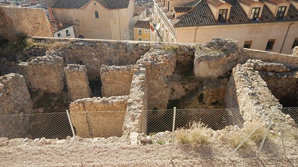 Ruínas Alcázar de Cuenca Espanha Ruínas Alcázar de Cuenca Espanha