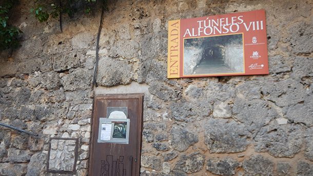 Túnel de Alfonso VIII Cuenca Espanha Túnel de Alfonso VIII Cuenca Espanha