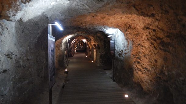 Túnel de Alfonso VIII Cuenca Espanha Túnel de Alfonso VIII Cuenca Espanha