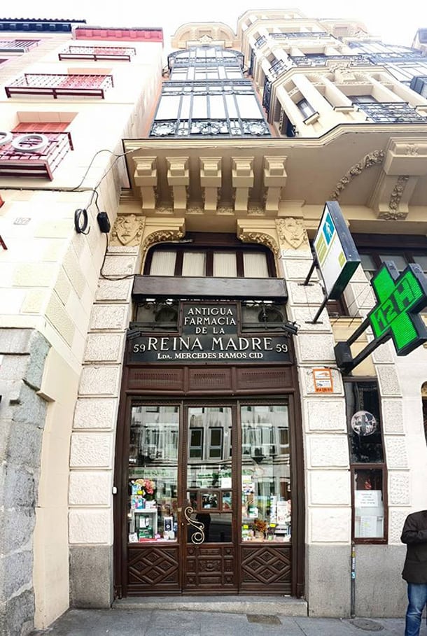 Antigua Farmacia de la Reina Madre madrid Antigua Farmacia de la Reina Madre madrid