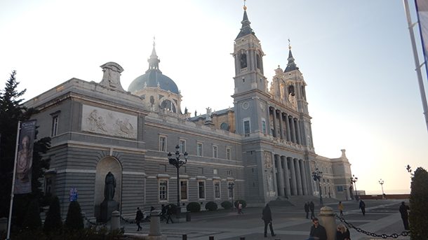 Catedral de Almudena Madri Espanha Catedral de Almudena Madri Espanha