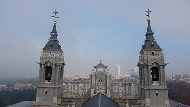 Cúpula Catedral de la Almudena Madri Cúpula Catedral de la Almudena Madri