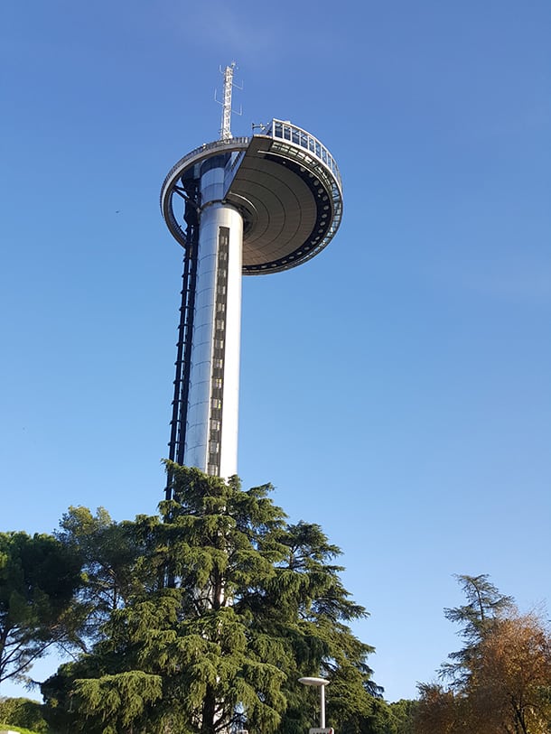 Faro de Moncloa Madrid Espanha Faro de Moncloa Madrid