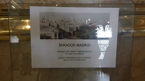 Mirador Madrid Palacio de Cibeles Mirador Madrid Palacio de Cibeles