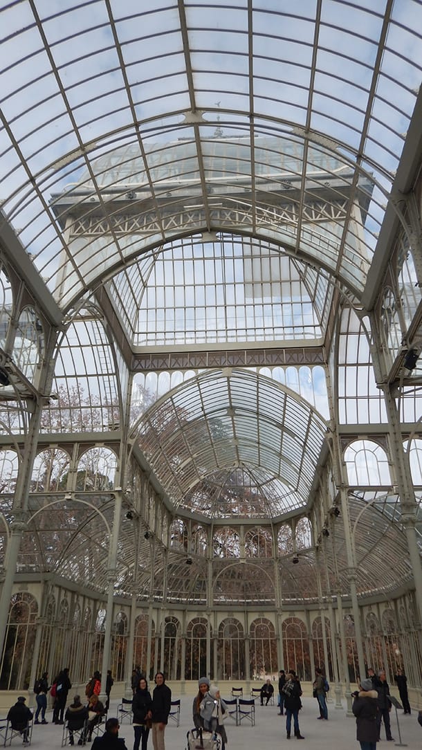 Palacio de Cristal - Parque del Retiro Madrid Palacio de Cristal - Parque del Retiro Madrid