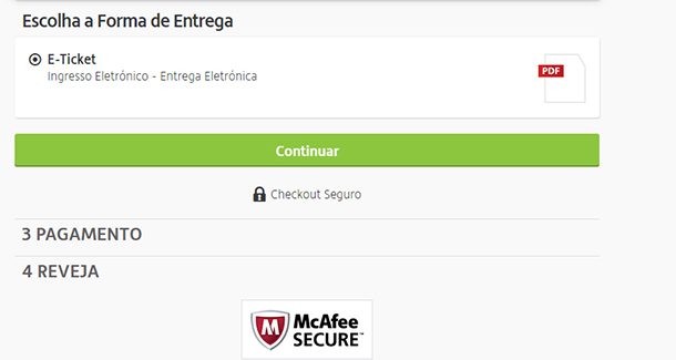 Entrega E-ticket Viagogo Entrega E-ticket Viagogo