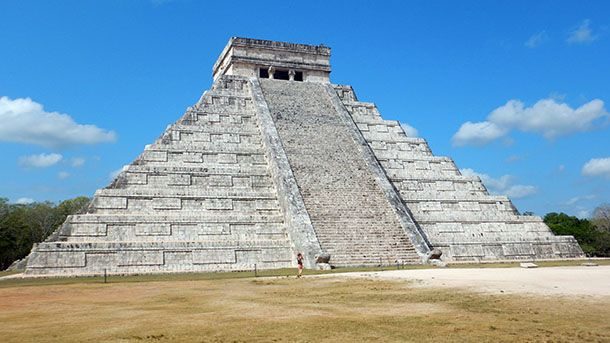 Pirâmide ou Templo de Kukulcán Chichén Itzá 
