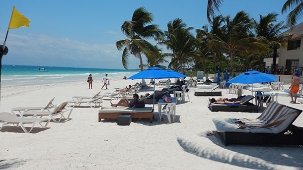 Playa Paraiso em Tulum