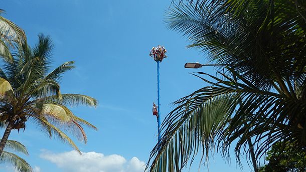 Voladores de Papantla Playa del Carmen