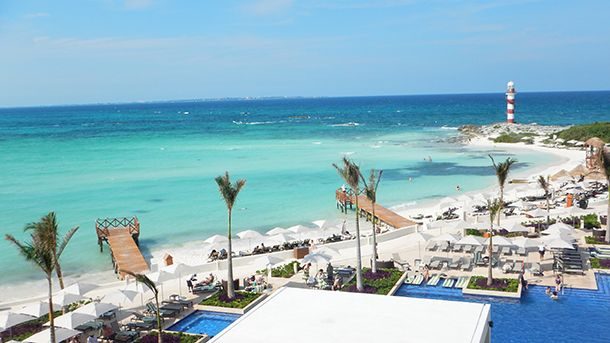 Praia Hyatt Ziva Cancún