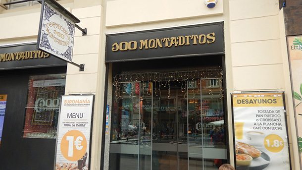 100 Montaditos - Madrid - Espanha 100 Montaditos - Madrid - Espanha