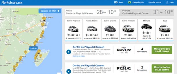 Locadoras de carros na Riviera Maya Locadoras de carros na Riviera Maya
