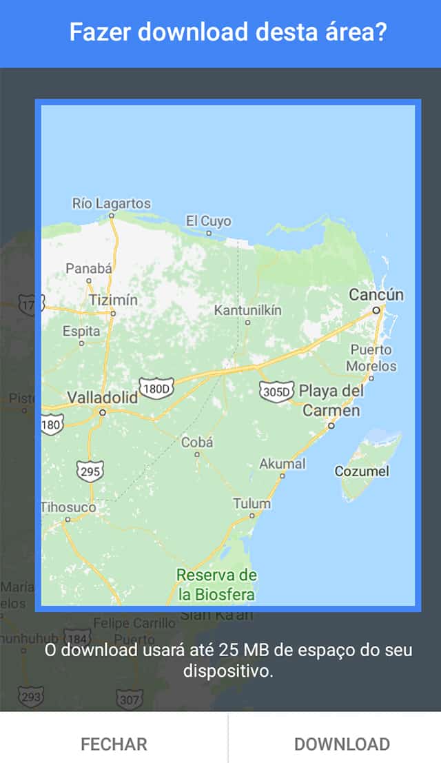 Mapa GPS Cancún, Playa del Carmen, Cozumel e Riviera Maya Mapa GPS Cancún, Playa del Carmen, Cozumel e Riviera Maya