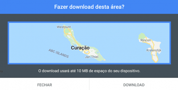 Mapa GPS Curaçao Mapa GPS Curaçao