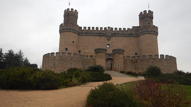 Castillo de Los Mendoza - Manzanares El Real - Madrid - Espanha Castillo de Los Mendoza - Manzanares El Real - Madrid - Espanha