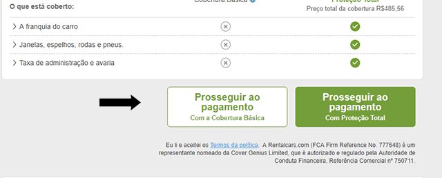 Rentalcars Pagamento Rentalcars Pagamento