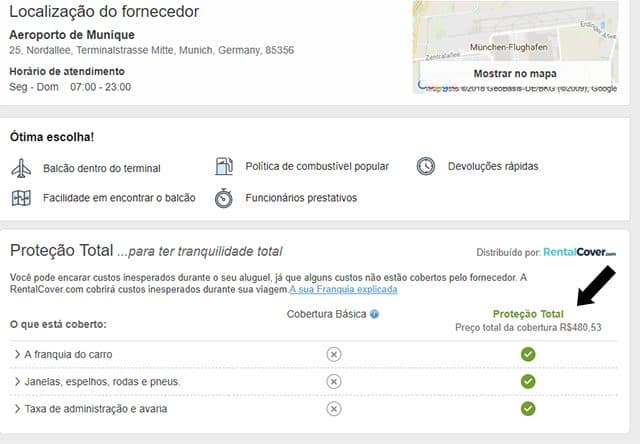 Rentalcars Proteção Total Rentalcars Proteção Total