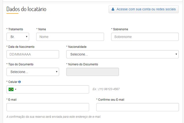 Rentcars Pagamento Rentcars Pagamento