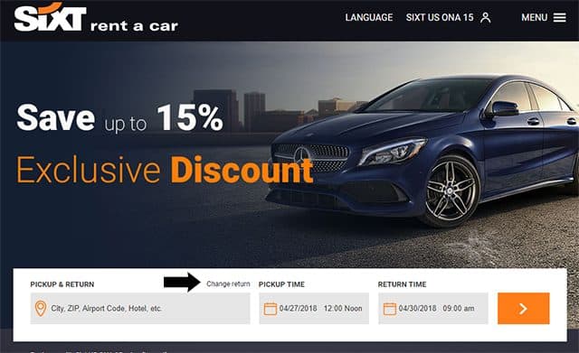 Sixt Devolver Carro em Outro Destino Sixt Devolver Carro em Outro Destino