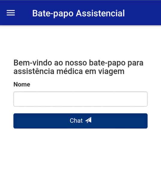 Aplicativo Seguro Viagem Atendimento Emergencial