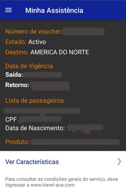Aplicativo Seguro Viagem Travel Ace Aplicativo Seguro Viagem Travel Ace