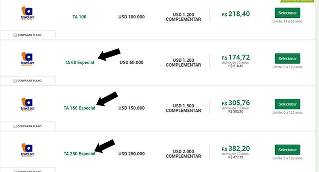 Seguro Viagem Travel Ace Especial Seguro Viagem Travel Ace Especial