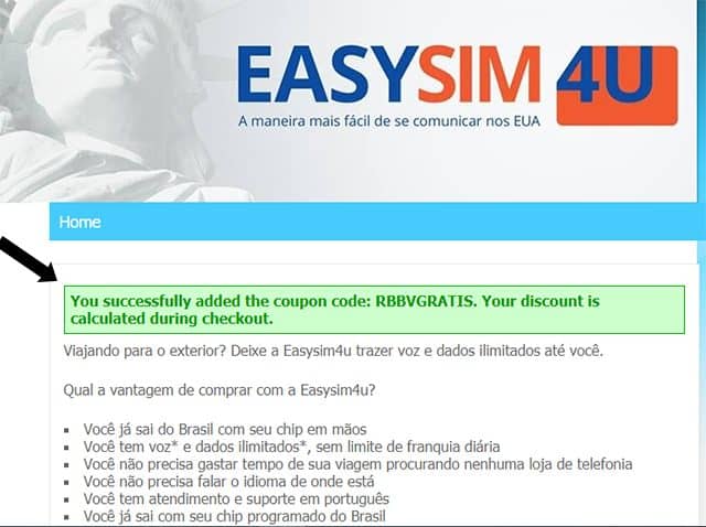 Cupom Desconto Easysim4u Cupom Desconto Easysim4u