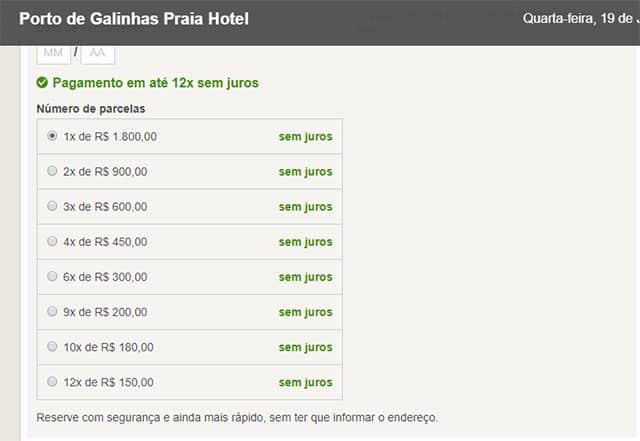 Hoteis.com pagar hotel em até 12 vezes sem juros Hoteis com pagar hotel em até 12 vezes sem juros