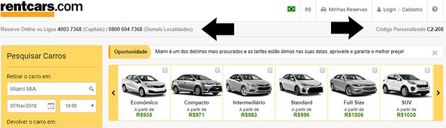 Atendimento Rentcars Atendimento Rentcars