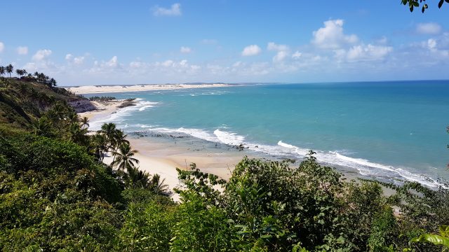 Praia do Giz em Tibau do Sul